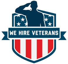 We hire veterans