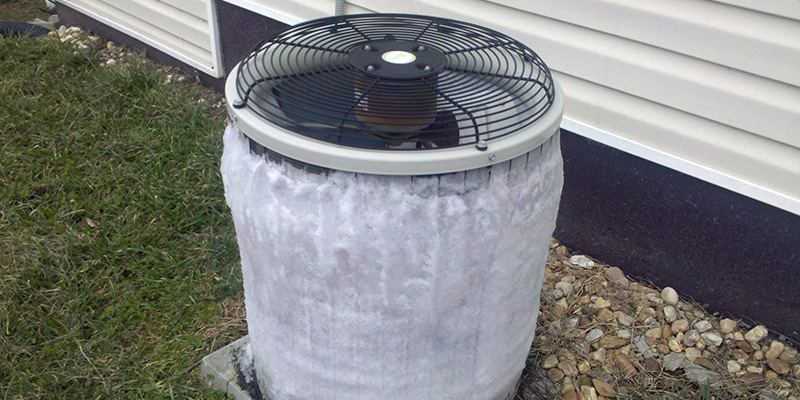 frozen air conditioner