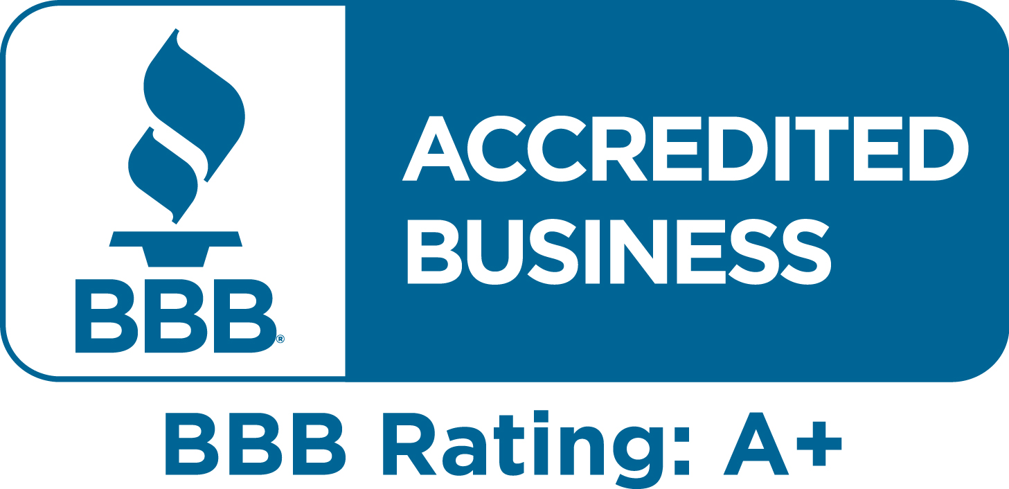 BBB Badge. Accredited Business. BBB Rating: A+