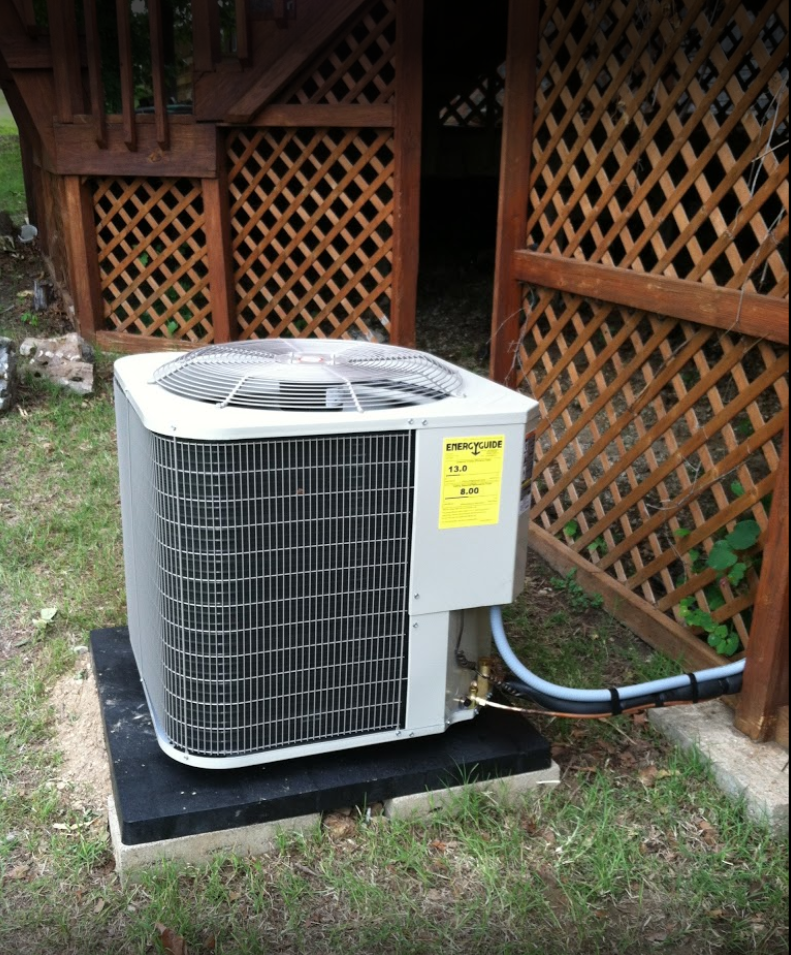 Repaired residential Air Conditioning unit in Branson