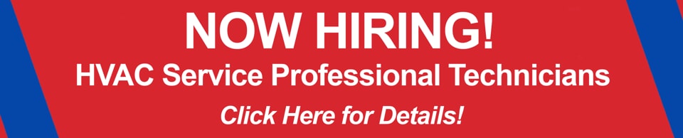 Now Hiring! HVCA Service Professional Technicians | Click here for details!
